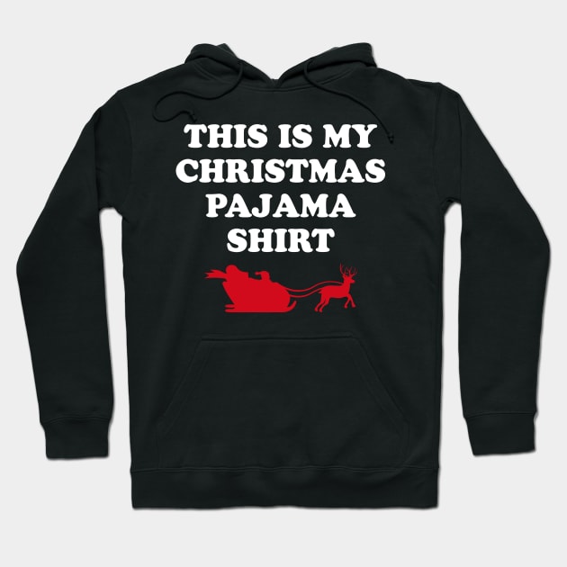 This is my christmas pajama shirt Hoodie by captainmood